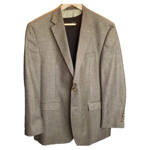 Ralph Lauren Mens Dark BrownTwo Button Blazer Jacket. Size 42R. Zero Flaws!